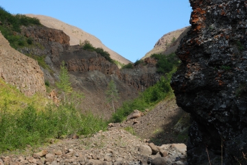 Ущелье северного притока Бучарамы.